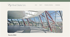 Desktop Screenshot of nivel7.com.py