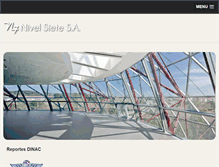 Tablet Screenshot of nivel7.com.py